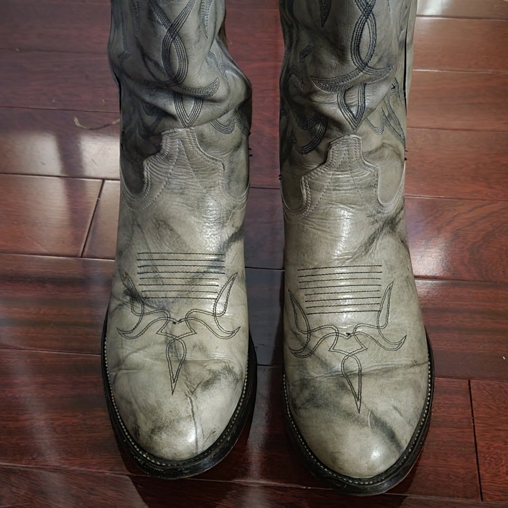 Mens 9.5D Texas brand cowboy boots style m196